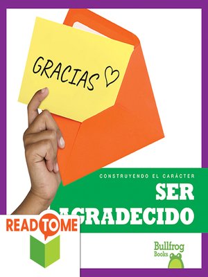 cover image of Ser agradecido